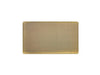 Eurolite Switches Antique Brass Concealed 3mm Double Blank Plate - Antique Brass