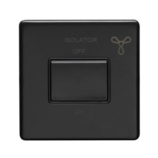 Eurolite Switches Matt Black Concealed 3mm Fan Switch - Matt Black