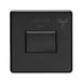 Eurolite Switches Matt Black Concealed 3mm Fan Switch - Matt Black