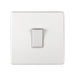 Eurolite Switches Matt White Concealed 3mm Intermediate Switch - Matt White