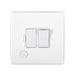 Eurolite Switches Matt White Concealed 3mm Switched Fuse Spur - Matt White