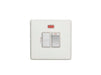 Eurolite Switches Matt White Concealed 3mm Switched Fuse Spur - Matt White