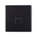 Eurolite Switches Matt Black Concealed 3mm Telephone Master - Matt Black