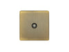 Eurolite Switches Antique Brass Concealed 3mm Tv - Antique Brass