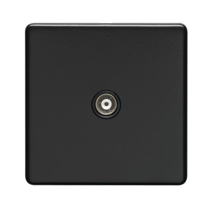 Eurolite Switches Matt Black Concealed 3mm Tv - Matt Black