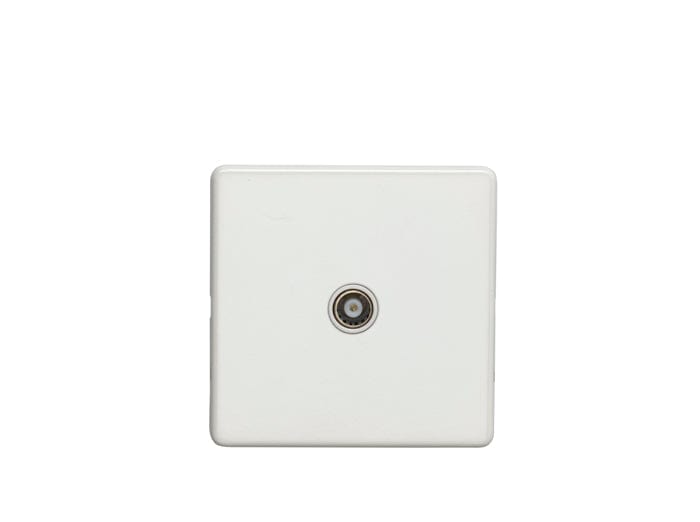 Eurolite Switches Matt White Concealed 3mm Tv - Matt White