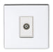 Eurolite Switches Polished Chrome Concealed 3mm Tv - Polished Chrome