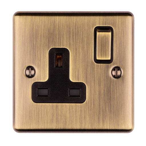 Eurolite Plug Sockets Antique Enhance Decorative 1 Gang Socket - Antique