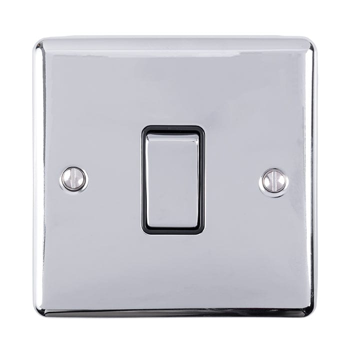 Eurolite Switches Polished Chrome Enhance Decorative 20Amp Switch - Polished Chrome