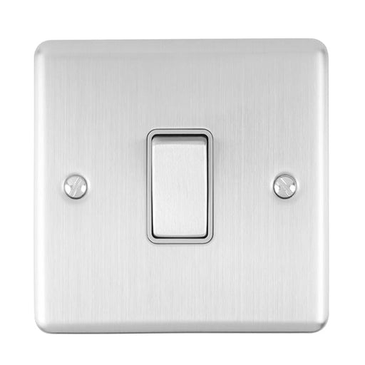 Eurolite Switches Satin Stainless Enhance Decorative 20Amp Switch - Satin Stainless