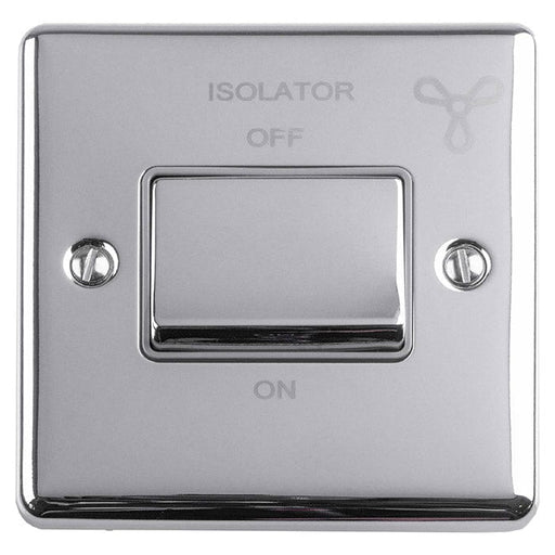 Eurolite Switches Polished Chrome Enhance Decorative Fan Switch - Polished Chrome