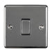 Eurolite Switches Black Nickel Enhance Decorative Intermediate Switch - Black Nickel