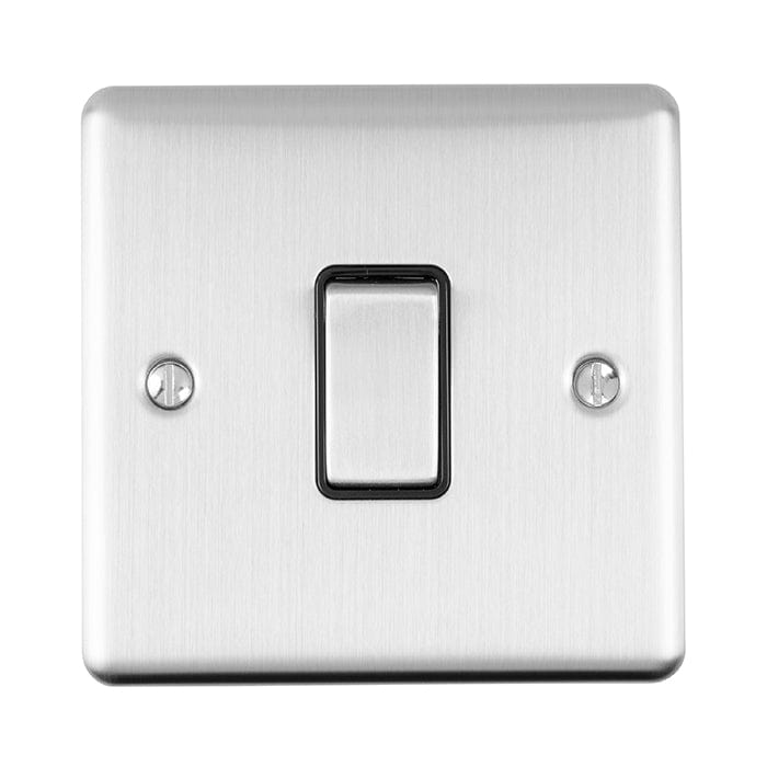 Eurolite Switches Satin Stainless Enhance Decorative Intermediate Switch - Satin Stainless