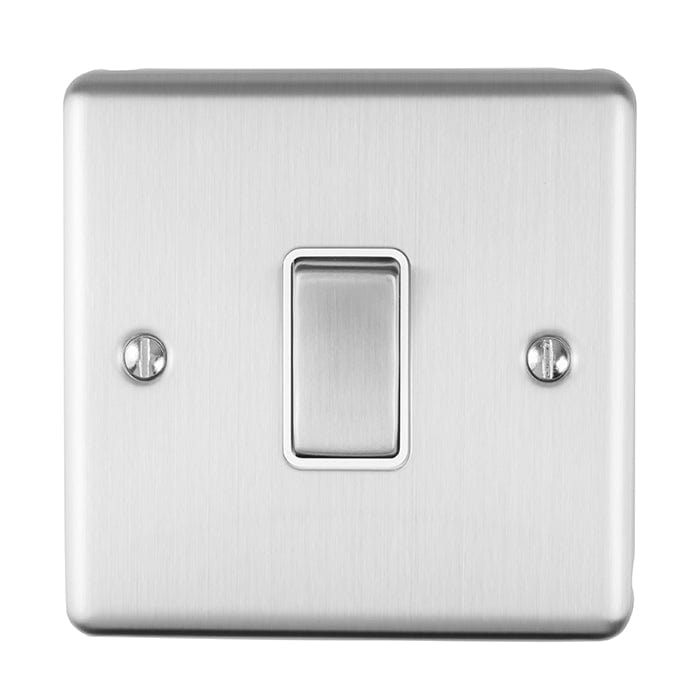 Eurolite Switches Satin Stainless Enhance Decorative Intermediate Switch - Satin Stainless