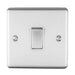 Eurolite Switches Satin Stainless Enhance Decorative Intermediate Switch - Satin Stainless