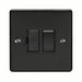 Eurolite Switches Matt Black Enhance Decorative Switched Fuse Spur - Matt Black