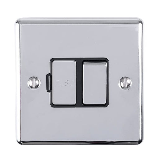 Eurolite Switches Polished Chrome Enhance Decorative Switched Fuse Spur - Polished Chrome