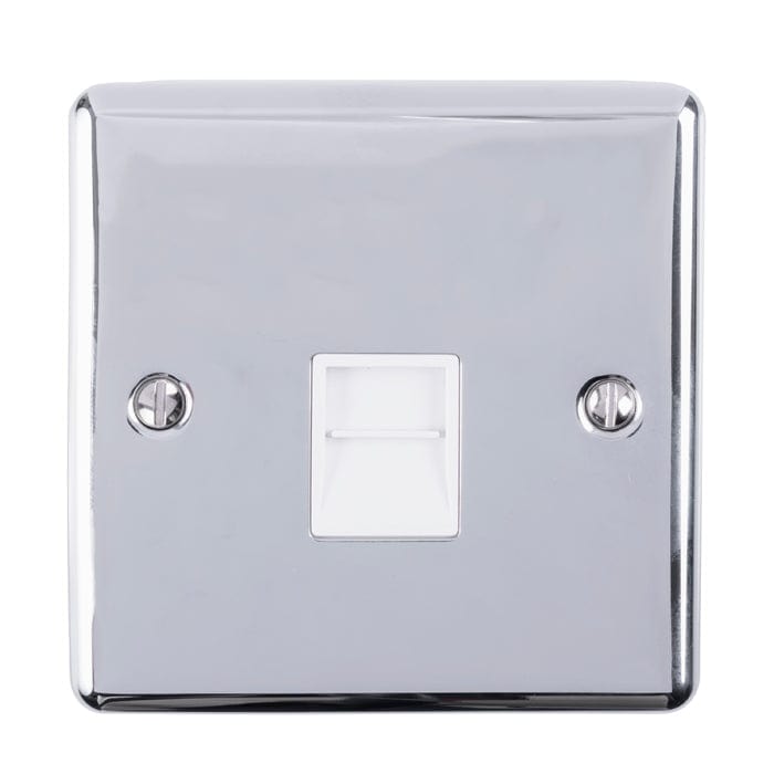 Eurolite Switches Polished Chrome Enhance Decorative Telephone Slave - Polished Chrome