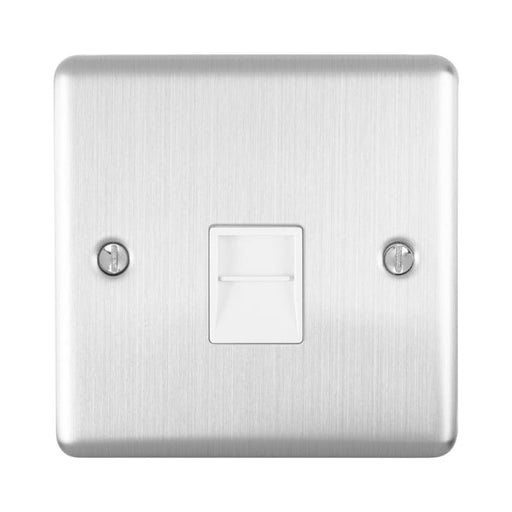 Eurolite Switches Satin Stainless Enhance Decorative Telephone Slave - Satin Stainless