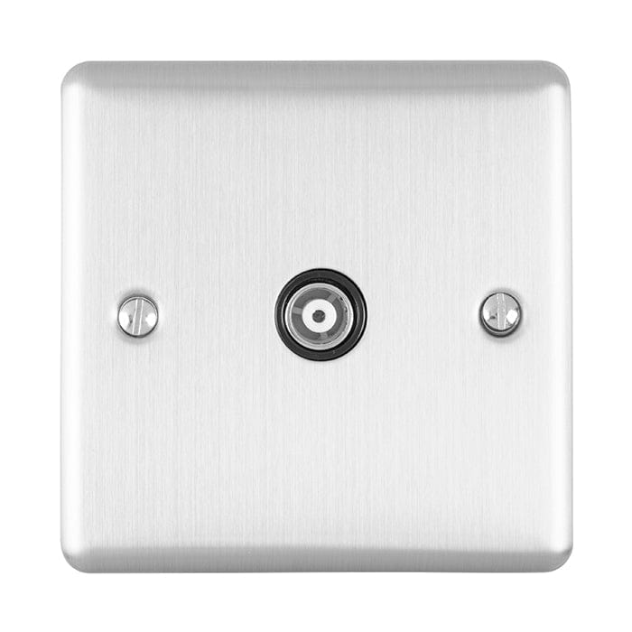 Eurolite Switches Satin Stainless Enhance Decorative Tv - Satin Stainless