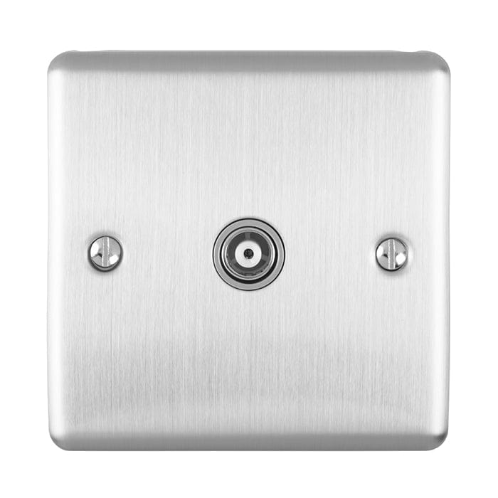 Eurolite Switches Satin Stainless Enhance Decorative Tv - Satin Stainless