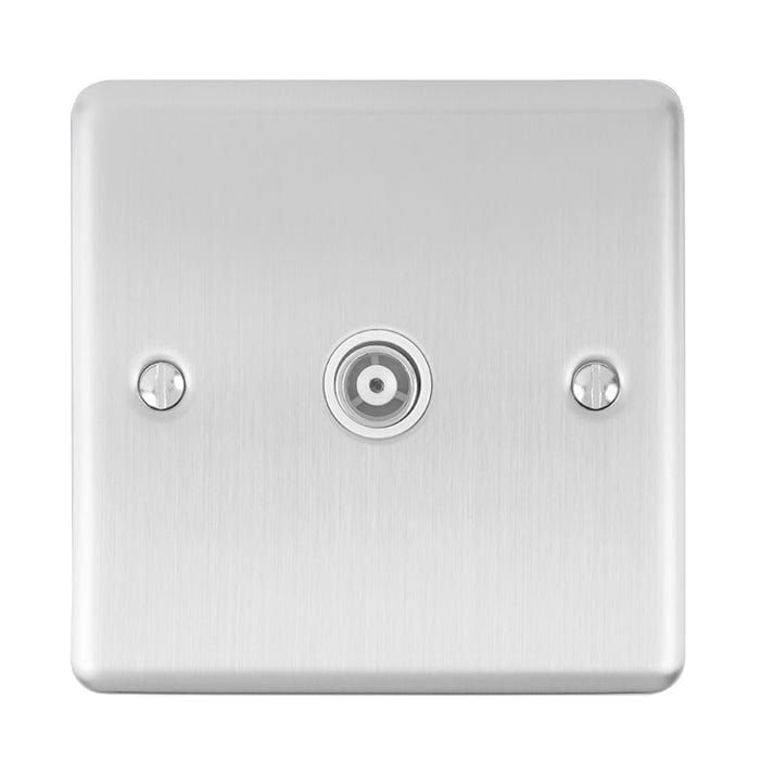 Eurolite Switches Satin Stainless Enhance Decorative Tv - Satin Stainless