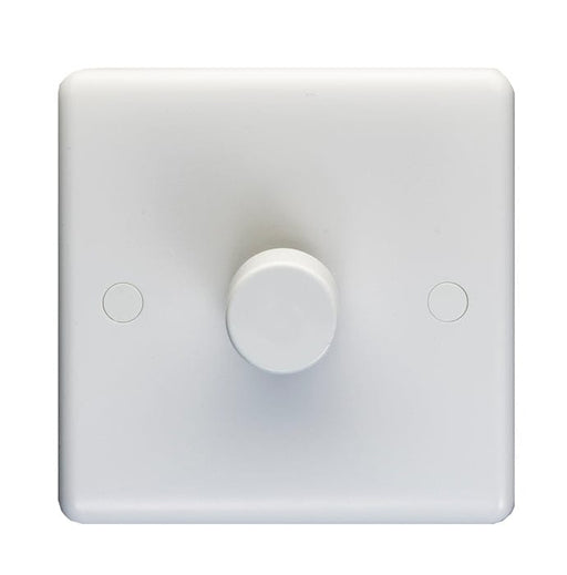 Eurolite Switches White Enhance White Plastic 1 Gang Dimmer - White