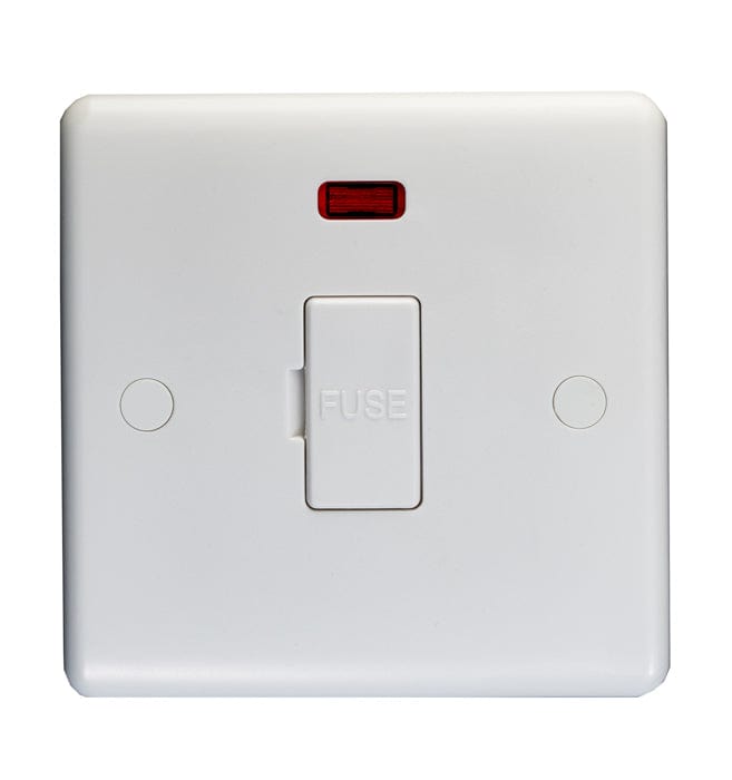 Eurolite Switches White Enhance White Plastic Fuse Spur - White