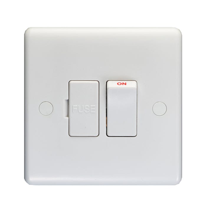 Eurolite Switches White Enhance White Plastic Fuse Spur - White