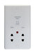 Eurolite Plug Sockets White Enhance White Plastic Shaver Socket - White