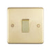 Eurolite Switches Satin Brass Stainless steel 20Amp Switch - Satin Brass