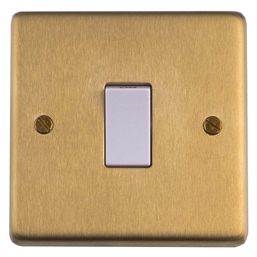 Eurolite Switches Satin Brass Stainless steel 20Amp Switch - Satin Brass