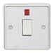 Eurolite Switches Polished Stainless Steel Stainless steel 20Amp Switch With Neon Indicator - Polished Stainless Steel