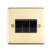 Eurolite Switches Satin Brass Stainless steel 3 Gang Switch - Satin Brass