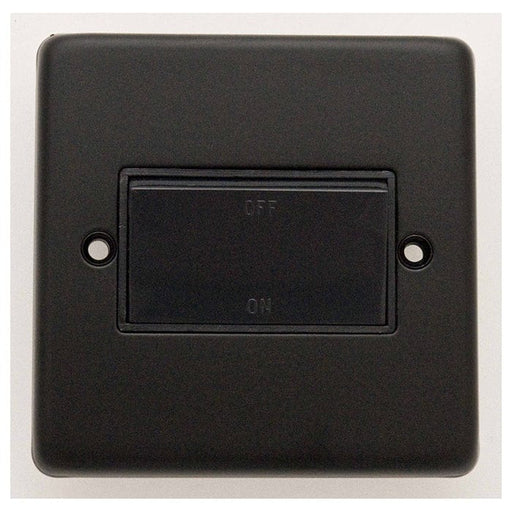 Eurolite Switches Matt Black Stainless steel Fan Switch - Matt Black