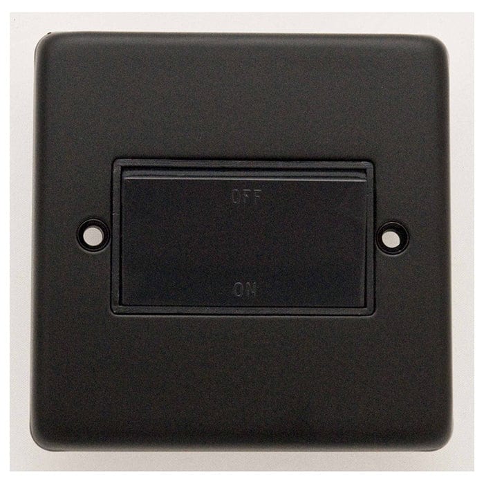 Eurolite Switches Matt Black Stainless steel Fan Switch - Matt Black