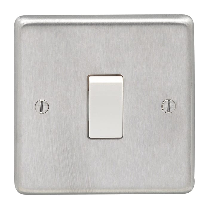 Eurolite Switches Satin Stainless Steel Stainless steel Intermediate Switch - Satin Stainless Steel