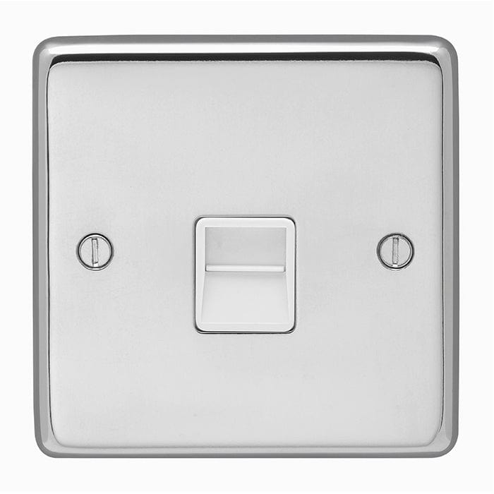 Eurolite Switches Polished Stainless Steel Stainless steel Telephone Master - Polished Stainless Steel