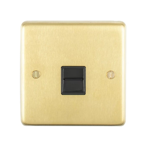 Eurolite Switches Satin Brass Stainless steel Telephone Slave - Satin Brass