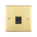 Eurolite Switches Satin Brass Stainless steel Telephone Slave - Satin Brass