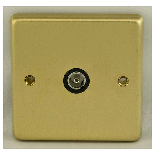 Eurolite Switches Satin Brass Stainless steel Tv - Satin Brass