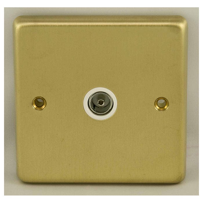 Eurolite Switches Satin Brass Stainless steel Tv - Satin Brass