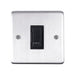 Eurolite Switches Satin Stainless Steel Stainless steel Unswitched Fuse Spur - Satin Stainless Steel