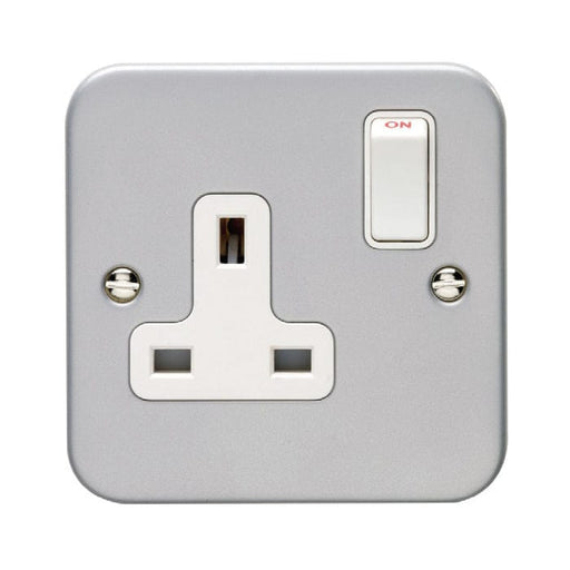 Eurolite Plug Sockets Grey Utility 1 Gang Socket - Grey