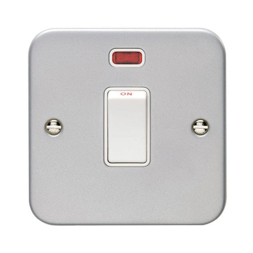 Eurolite Switches Grey Utility 20Amp Switch With Neon Indicator - Grey