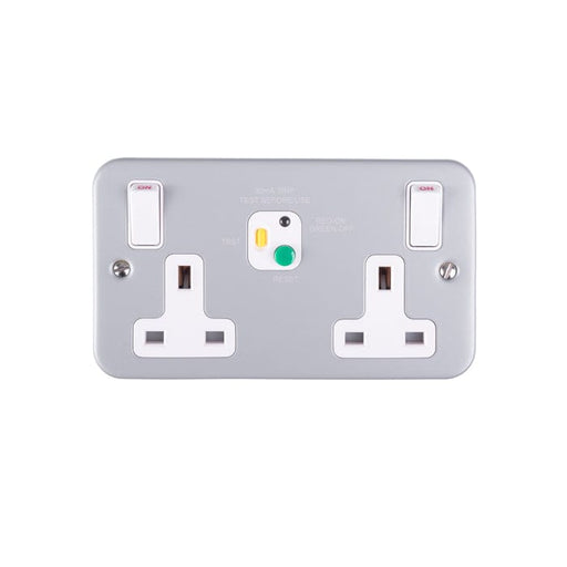 Eurolite Plug Sockets Grey Utility Rcd - Grey