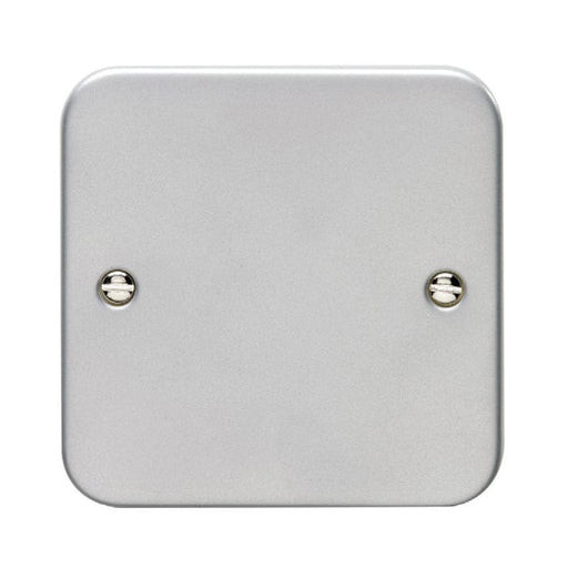 Eurolite Switches Grey Utility Single Blank Plate - Grey