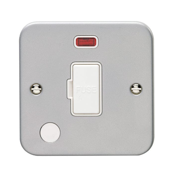 Eurolite Switches Grey Utility Unswitched Fuse Spur - Grey