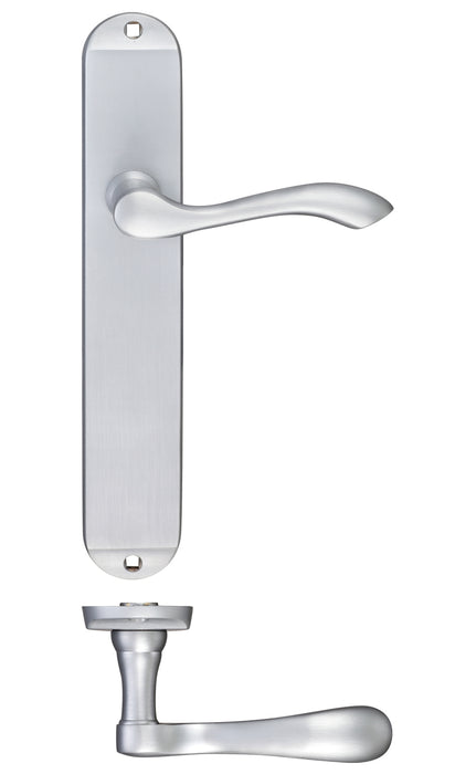 Arundel Lever Latch Furniture - Long Plate  245 x 42mm