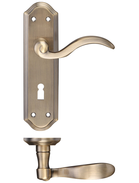 Winchester Lever Lock (57mm c/c) Furniture – 180 x 48mm